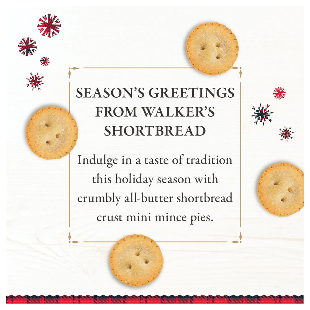 Walker's Miniature Mince Pies - 9 Mini Mince Pies (265g)